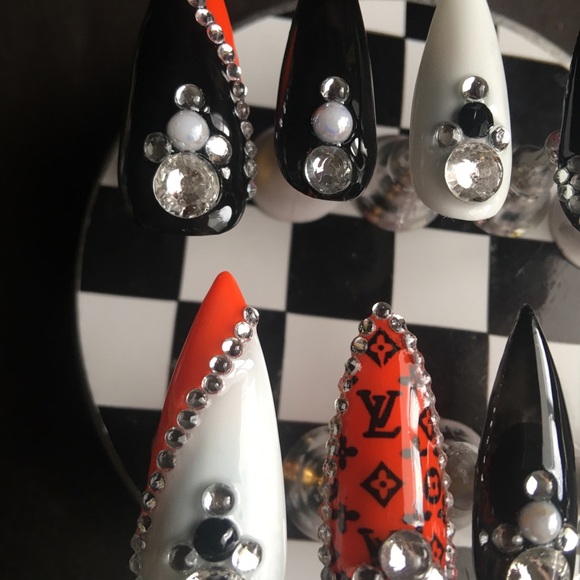 🎃 HollowWeenii Vibinz🎃 Press On Nails -MED15468 - Picture 8 of 11